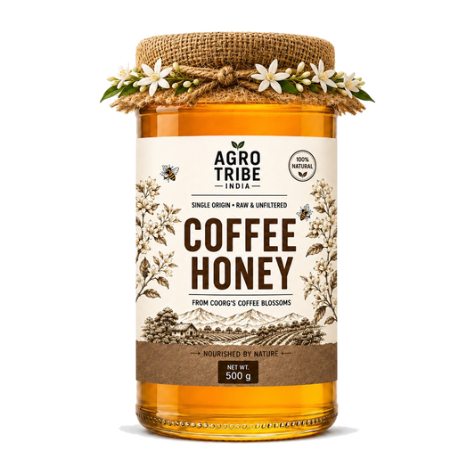 Agro Tribe Coffee Honey 500g jar