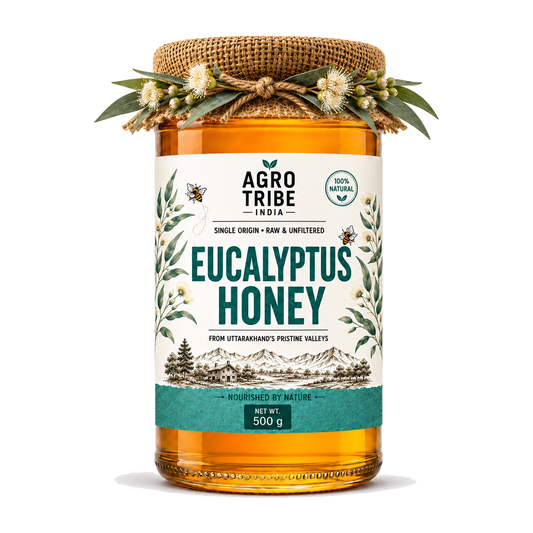 Agro Tribe Eucalyptus Honey 500g jar