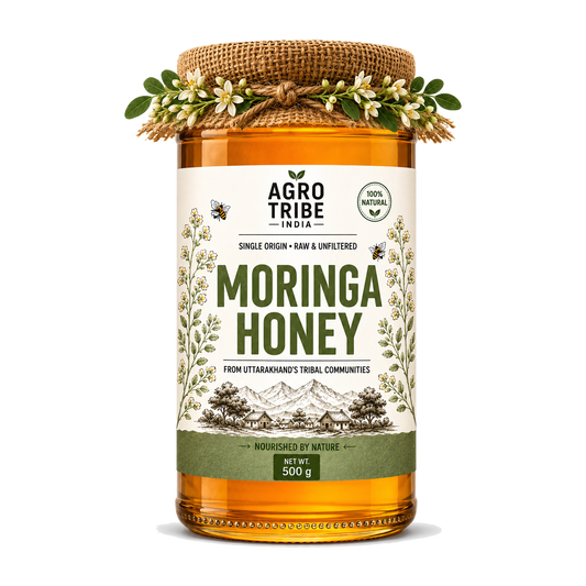Agro Tribe Moringa Honey 500g jar