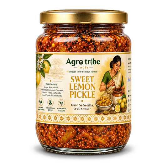 Agro Tribe Sweet Lemon Pickle 500g